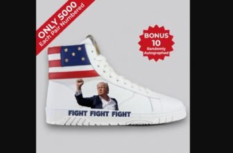 Trump Web site Promoting Assassination Try Sneakers for $299